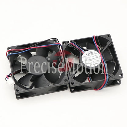 NMB 08025DE-24P-BL DC24V 0.35A 80*80*25mm Cooling Fan