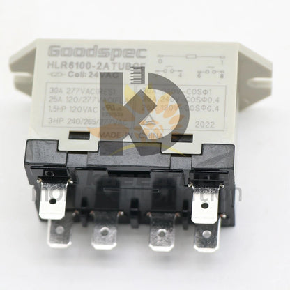 Goodspec HLR6100-2ATUBCF 24VAC Compressor Relay 6Pins 1PCS