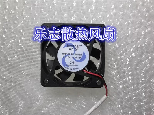 brother unite BU6015H 6015 DC12V 0.12A 2-wire silent inverter cooling fan
