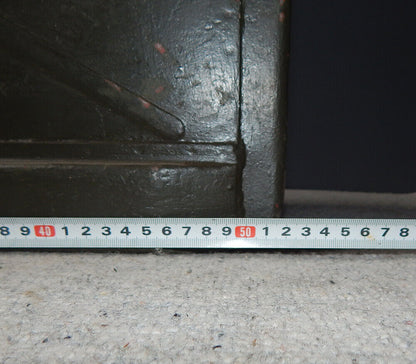 Used Russian BIG Metal Box (Empty) - Rare - RUSSIAN