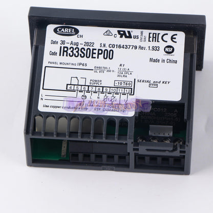 new ONE CAREL Temperature Controller IR33S0EP00