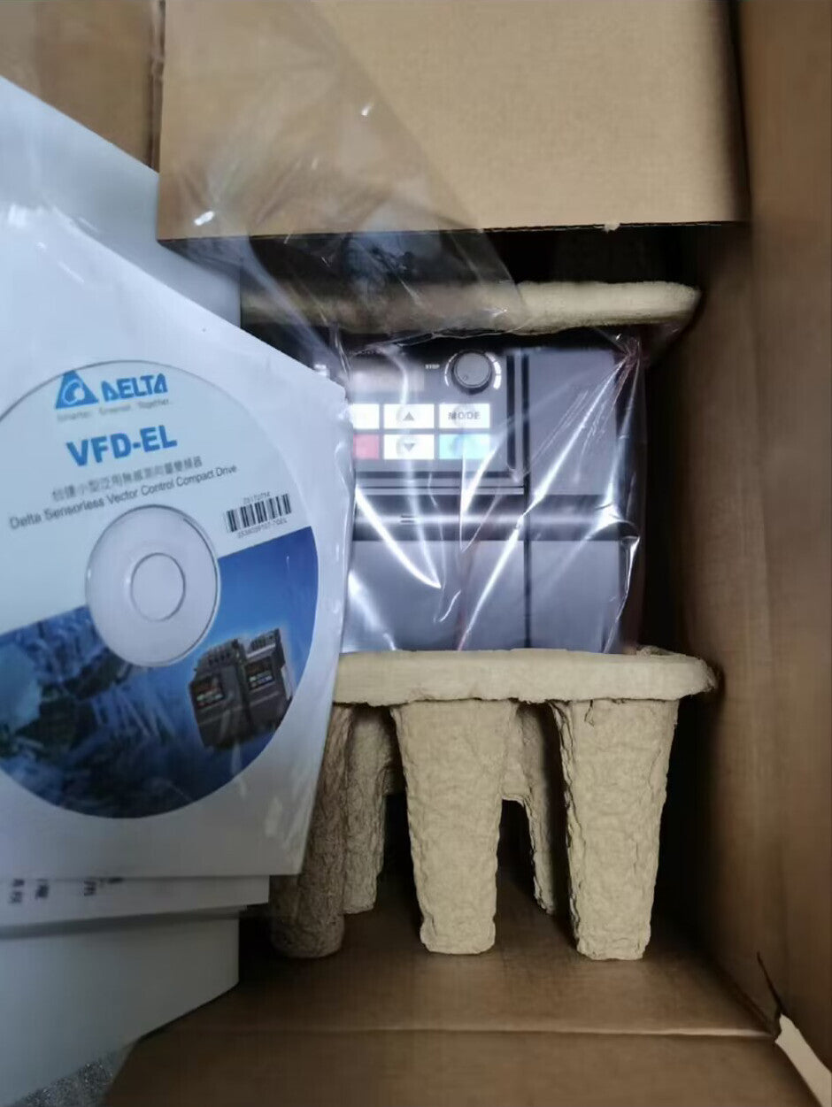 1PC  Delta VFD015EL21A 1.5KW Frequency Converter In Box