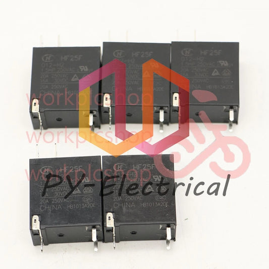10PCS HongFa JQC-25F HF25F-012-H2 12VDC Power Relay 3 Pins 20A 250VAC #US
