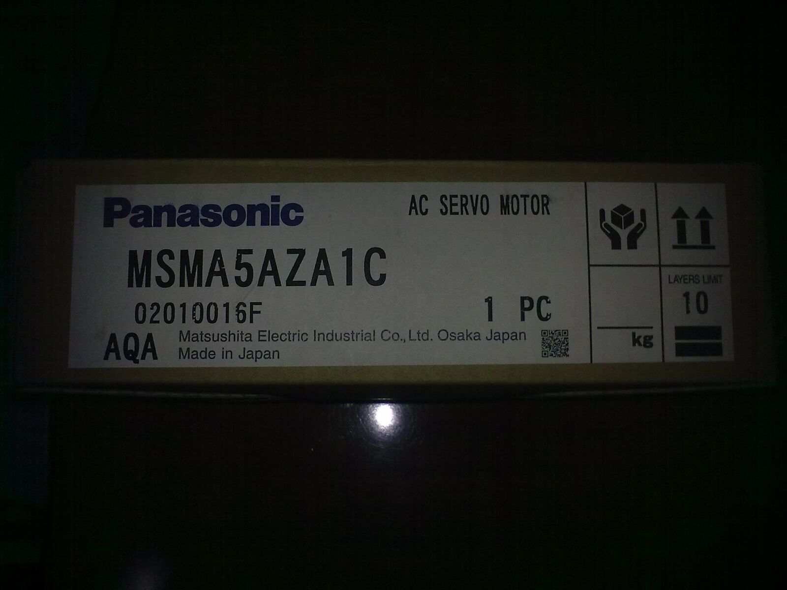 Panasonic MSMA5AZA1C Servo Motor 1-Year Warranty - PANASONIC