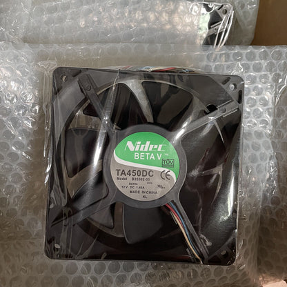 NIDEC B35502-35 12038 12V 1.4A 12cm 120 * 120* 38mm Air Flow Cooling Fan 4pin