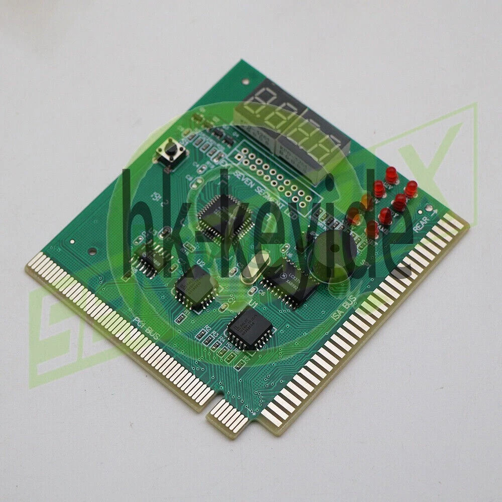 4-Digit Card Analyzer Diagnostic Motherboard POST Tester Computer PC PCI ISA ~1X