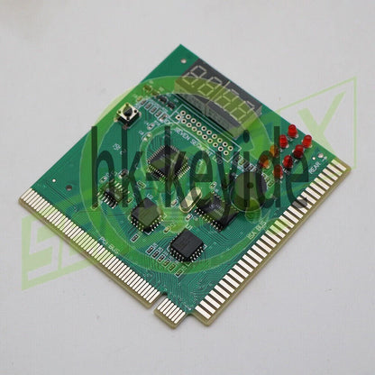 4-Digit Card Analyzer Diagnostic Motherboard POST Tester Computer PC PCI ISA ~1X