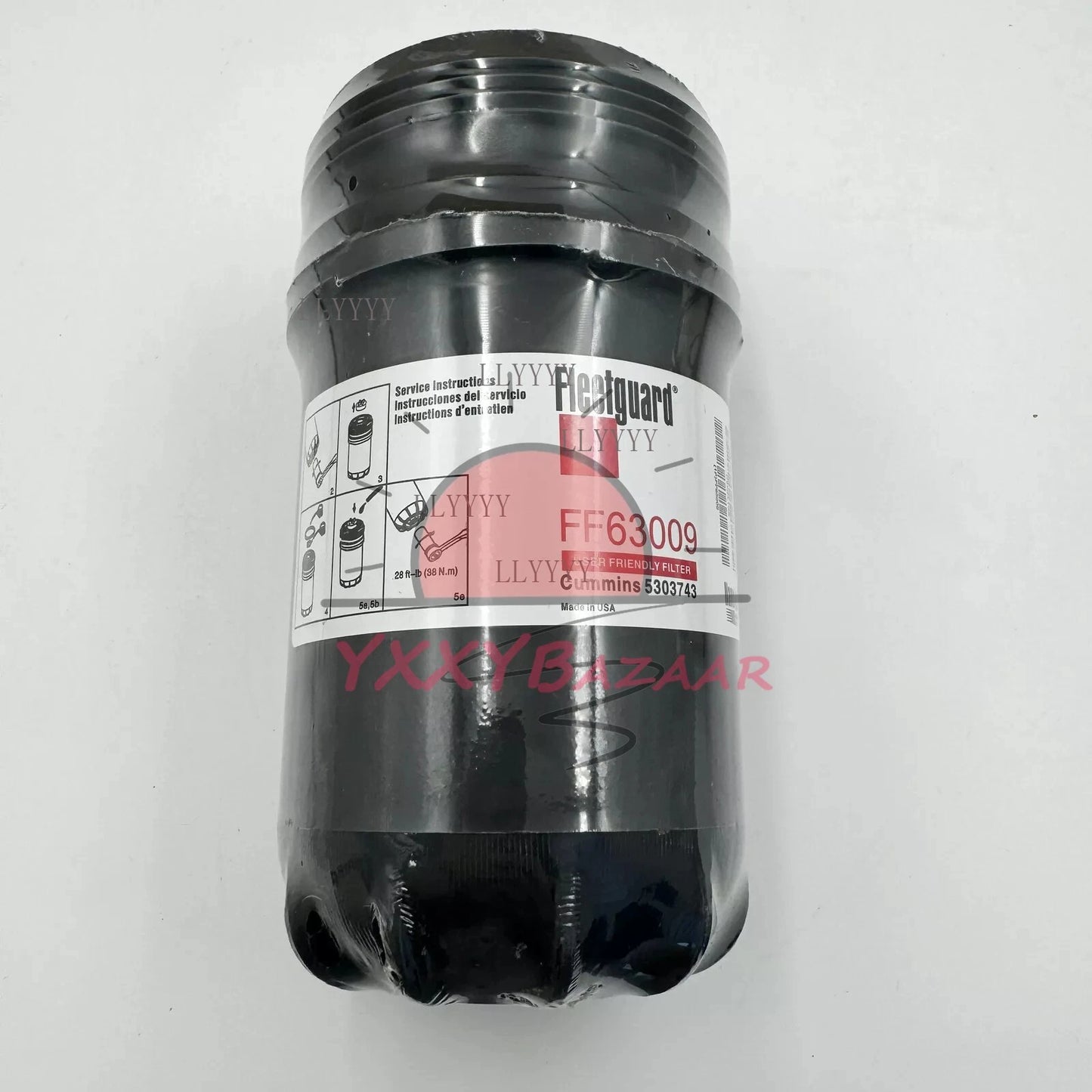 6X Fuel Filter FF63009 Replaces Engine Part 5303743 FF63054NN Free shipping
