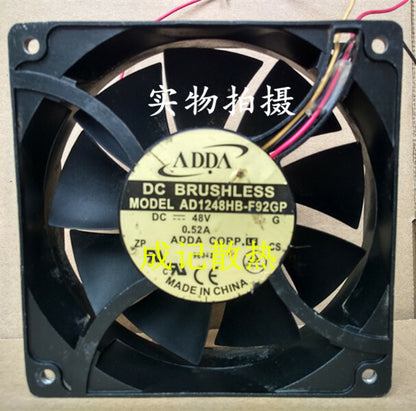 1pcs ADDA AD1248HB-F9BGP 12038 DC48V 0.52A 12CM cm Fan
