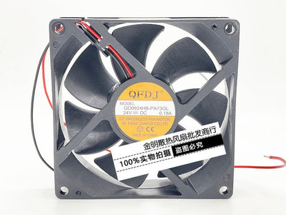QFDJ 9225 9CM QD0924HB-PA73GL 24V 0.18A Converter Cooling Fan