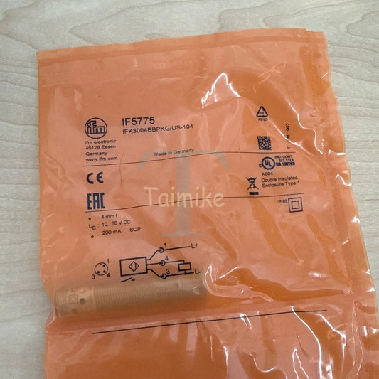 ! IFM IF5775 Inductive Proximity Sensor IFK3004BBPKG/US-104