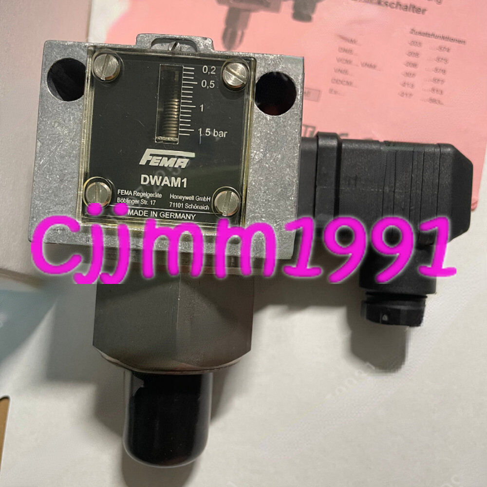 Professional Pressure Switch 0.2-1.5bar FEMA DWAM1 - FEMA