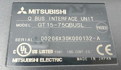 used Mitsubishi GT2508-VTBA HMI *Screen Blemishes* - MITSUBISHI