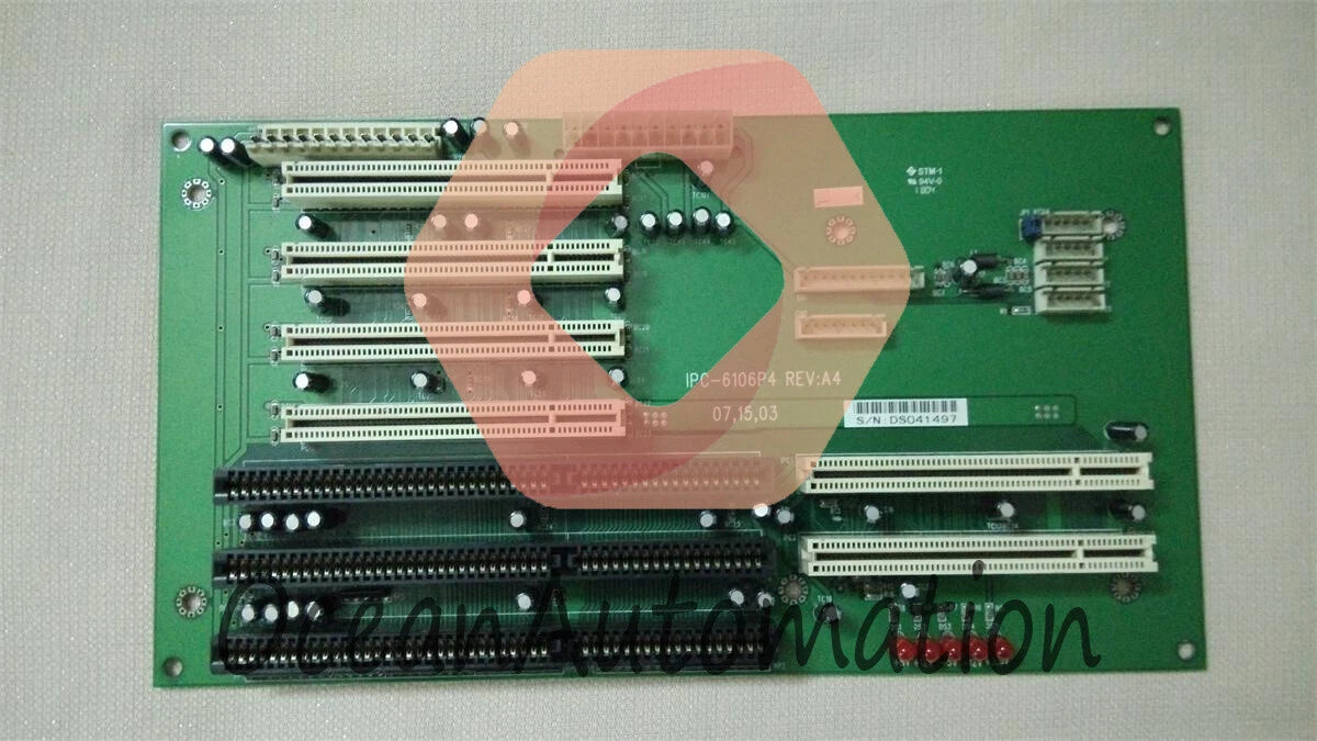1 PCS IPC-6106P4 REV A4 Backplane industrial board tested ok