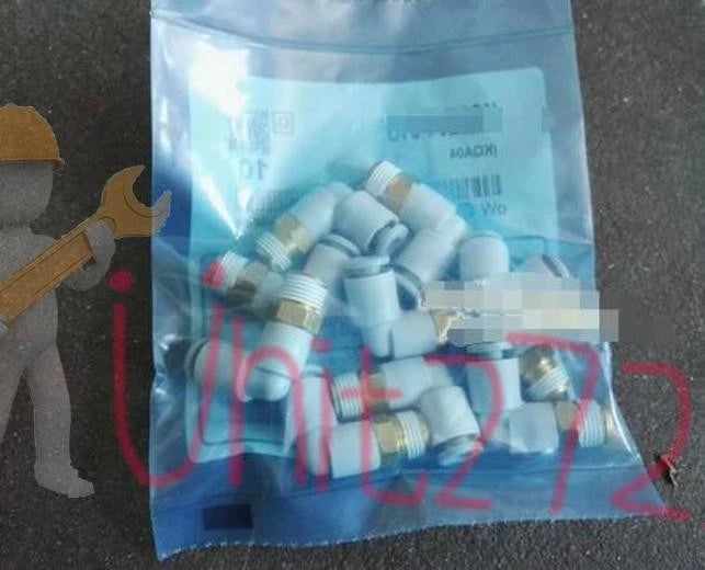 1Bag/5pcs SMC KQ2L10-02S Fittings free shipping