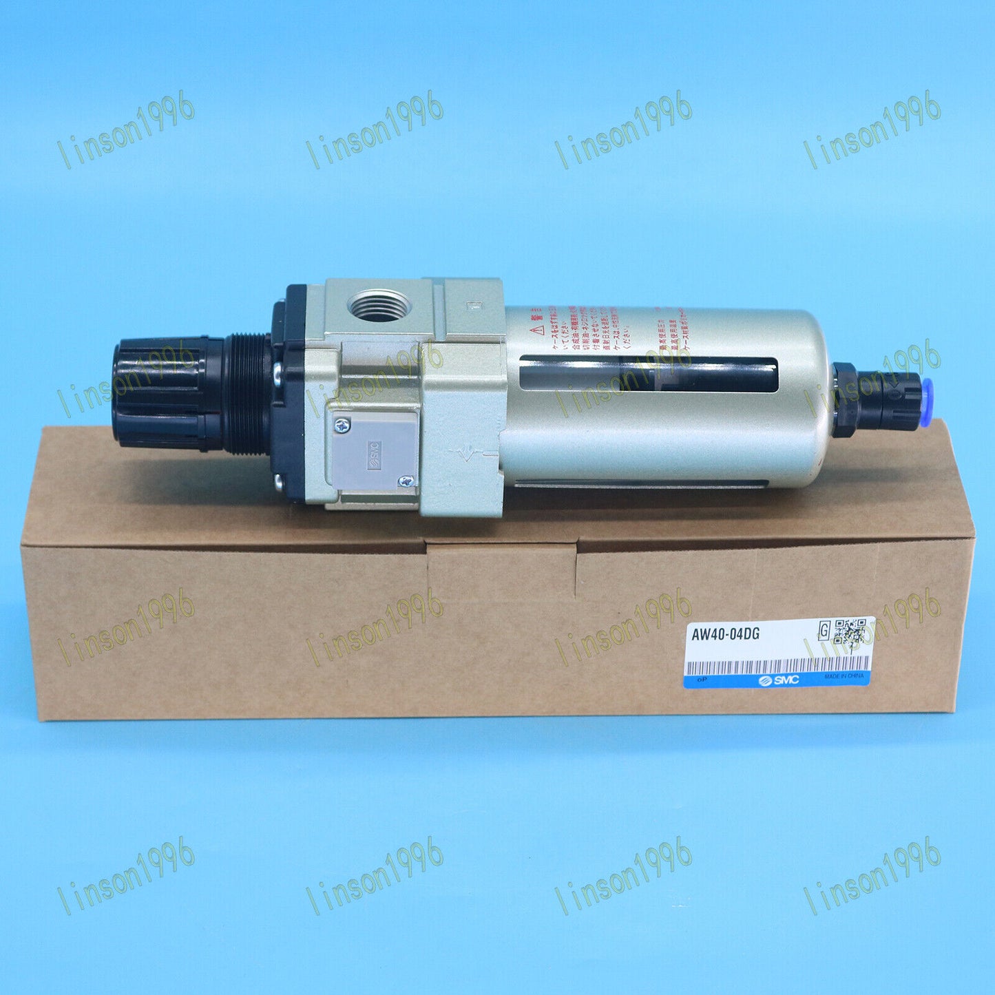 SMC Pressure Regulating Filter with Model AW40-04DG SMC - SMC