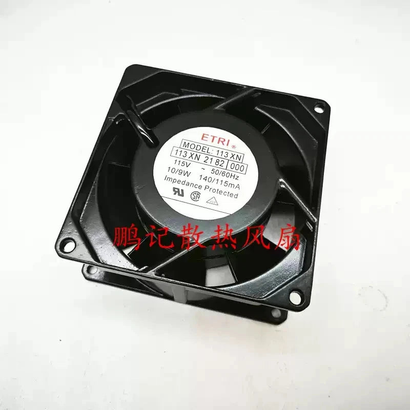 ETRI 113XN2182000 AC115V 140mA/115mA 9238 Inverter Cooling Fan