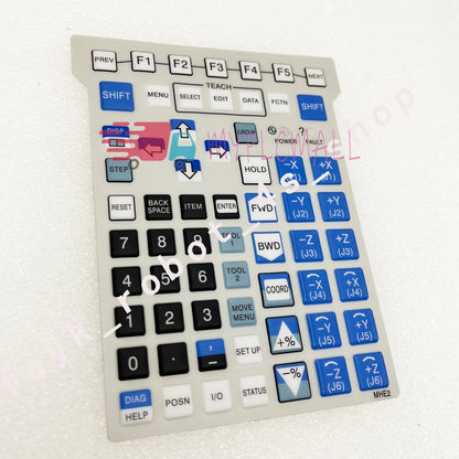 F FANUC A05B-2518-C202#emh teach pendant keyboard MHE2 membrane button film
