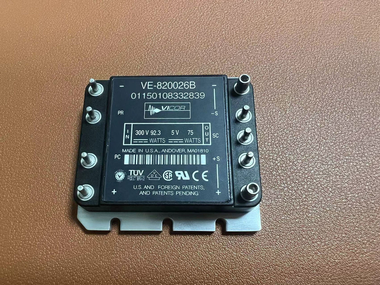 VE-820026B Isolated DC-DC Converter Module 300V to 5-75W - POWERCELL