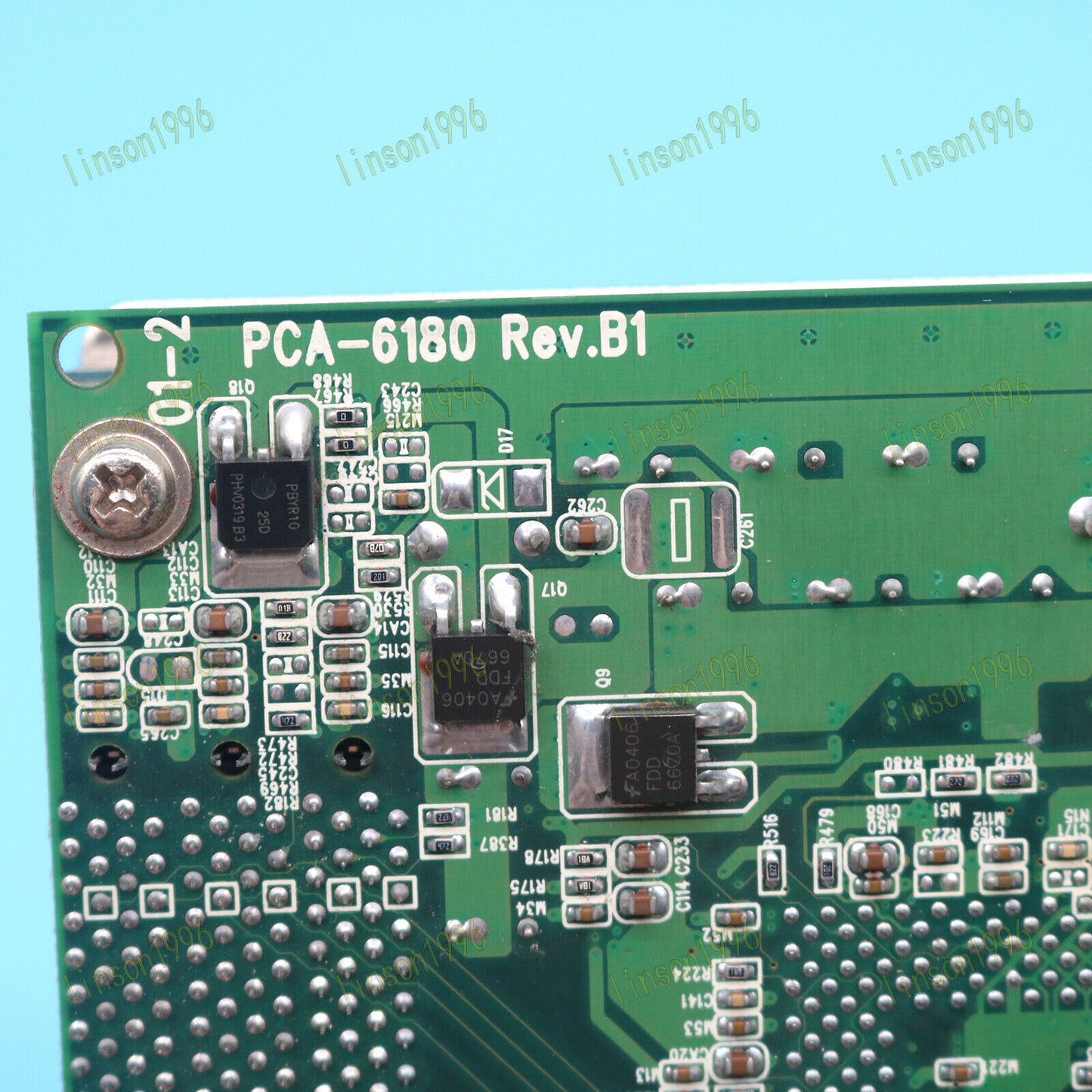 used Advantech Industrial Motherboard Double Network PCA-6180E2 Rev.B1 - ADVANTECH