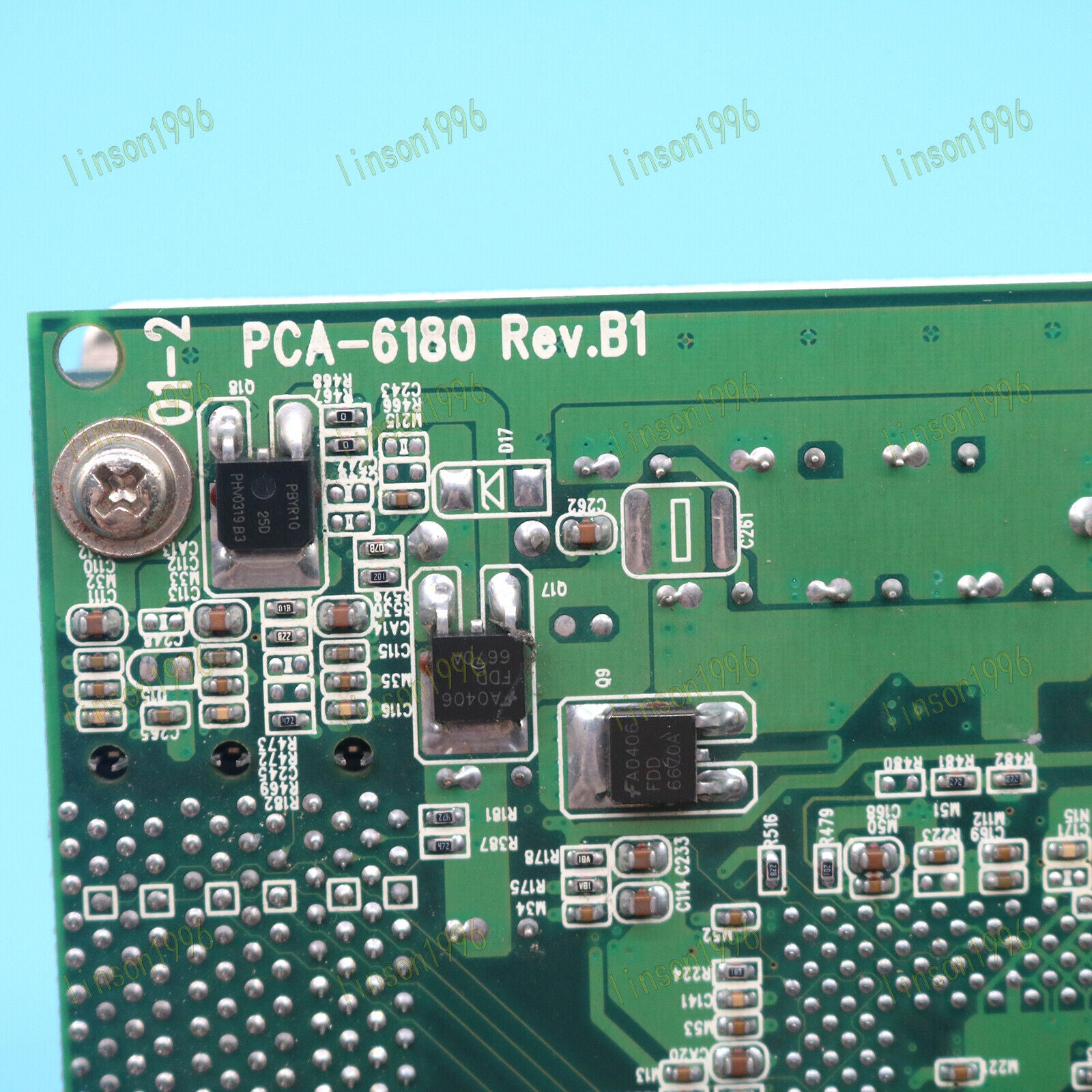 used Advantech Industrial Motherboard Double Network PCA-6180E2 Rev.B1 - ADVANTECH