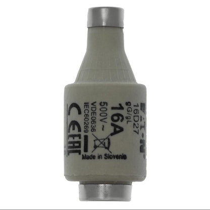 Bussmann 16D27 Low Voltage D Fuse 500V 16A Class C gL/gG Time Delay - BUSSMANN