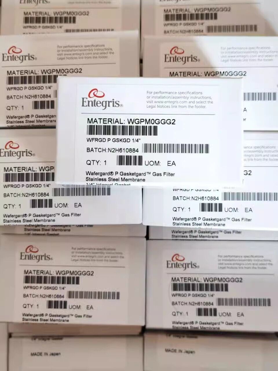 new 1pcs Entegris Gasket Filter WGPMOGGG2 - ENTEGRIS