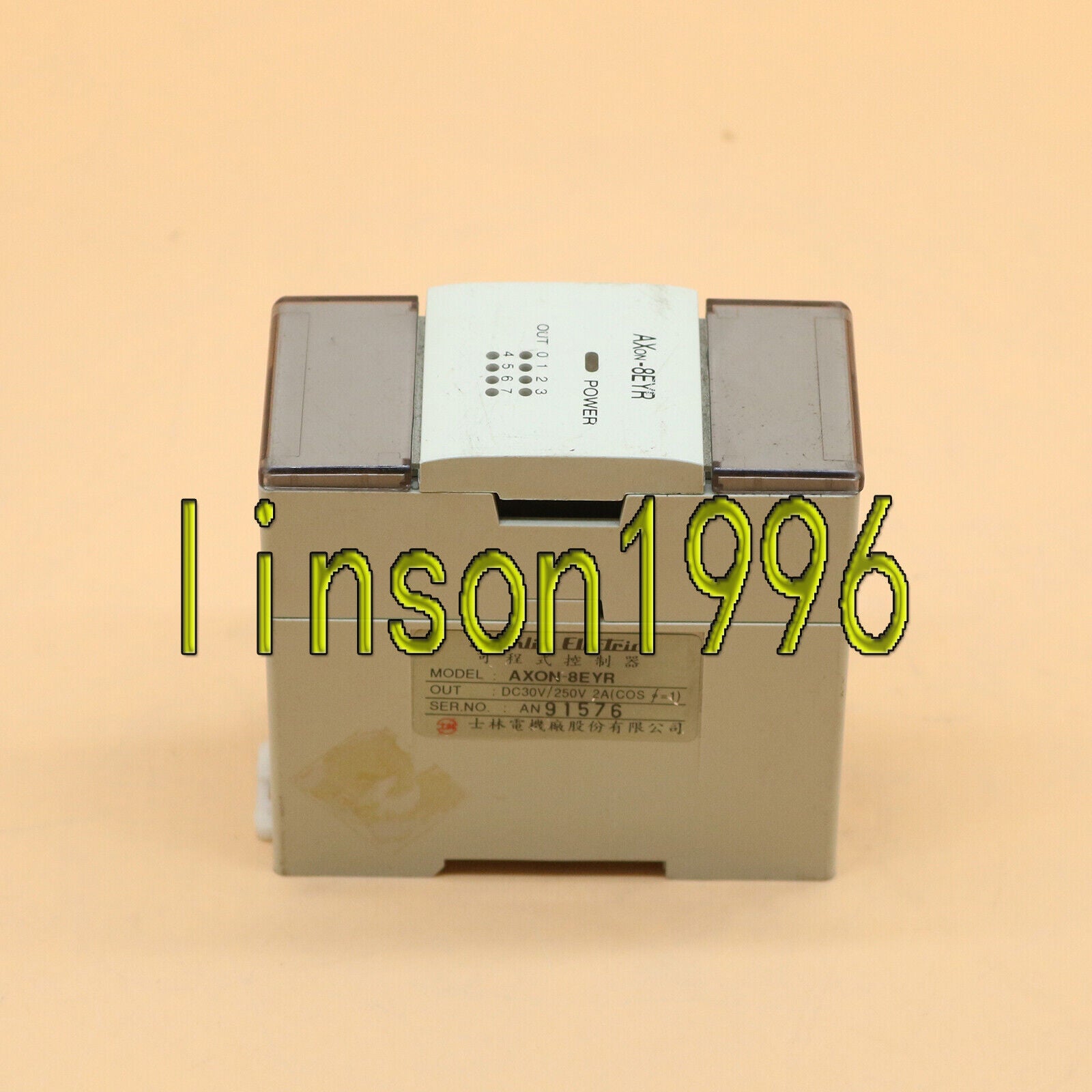 used  For Shihlin AXON-8EYR PLC programmable controller Tested In Good Condition Shihlin