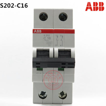 1PCS  FOR ABB Miniature Circuit Breaker S202-C16 16A 2P