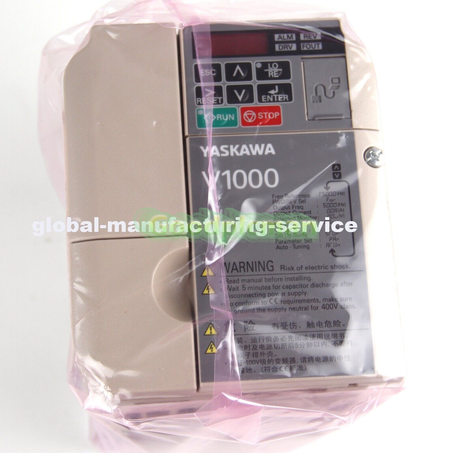 YASKAWA V1000 CIMR-VB4A0007BBA Inverter 1Pcs/