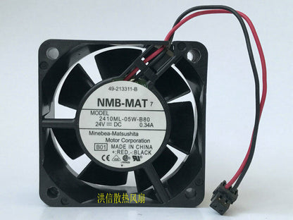 used NMB-MAT 24V inverter fan 0.34A 6025 60x25mm - NMB