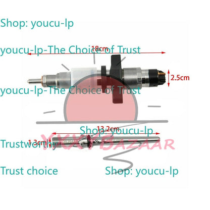1Pcs Fuel Injector Fits For Dodge Ram 2500 3500 5.9L 2003-04 Cummins 0445120255