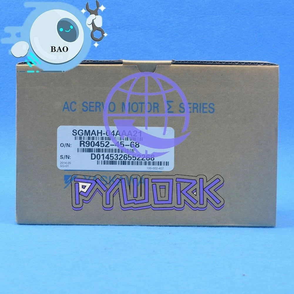 1PCS Yaskawa Servo Motor SGMAH-04AAA21