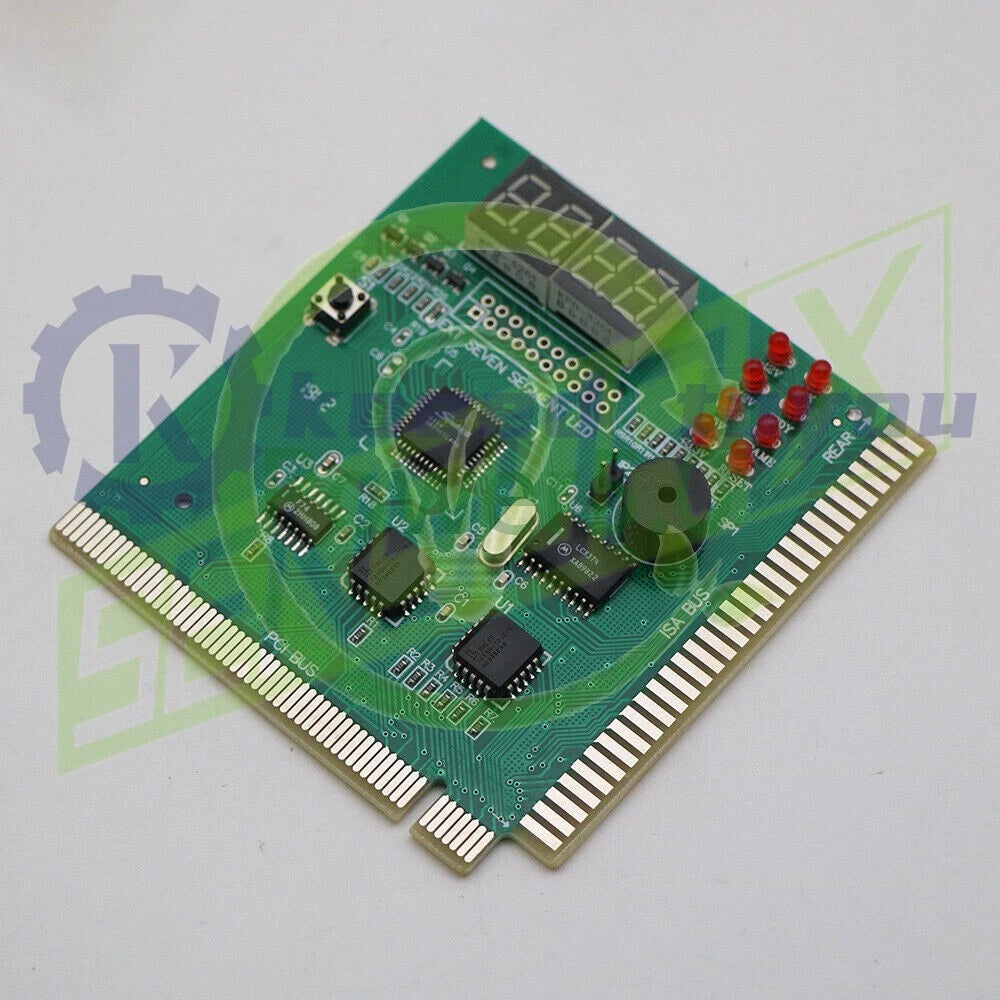 4-Digit Card Analyzer Diagnostic Motherboard POST Tester Computer PC PCI ISA ~1X