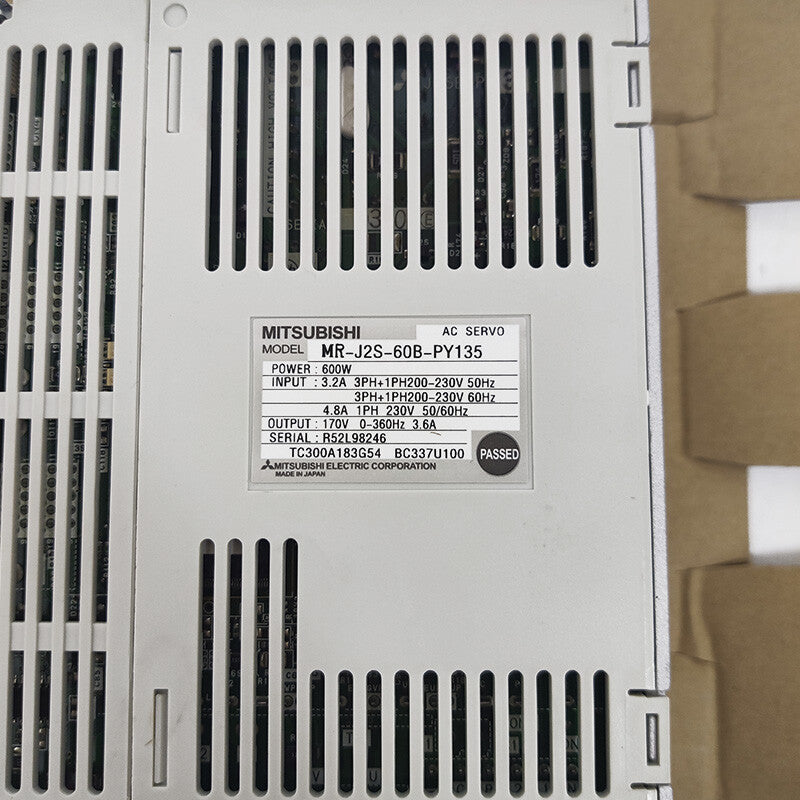 1PC MITSUBISHI AC SERVO DRIVER MR-J2S-60B-PY135
