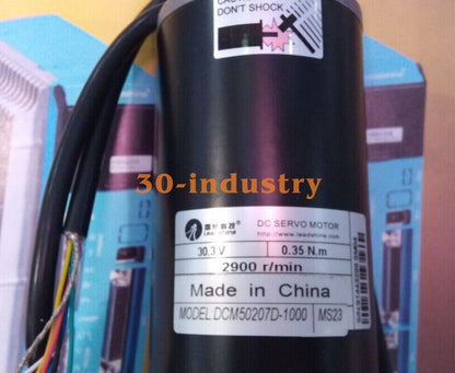 Leadshine DCM50207-07D-1000 DC Servo Motor, 120W, 30.3V, 0.35Nm - LEADSHINE