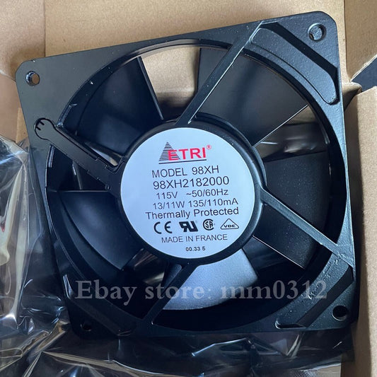 1pcs  ETRI 98XH2182000 115V 120*120*25MM cooling fan