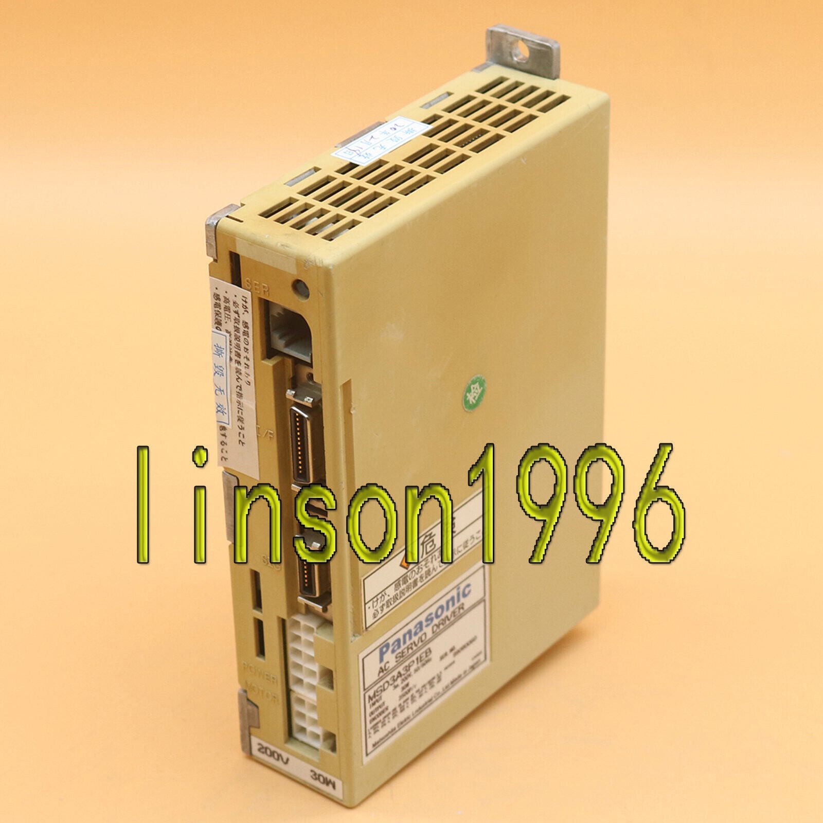 used  for Panasonic MSD3A3P1EB AC Servo Drive Tested Good