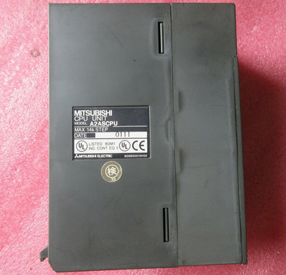 Used Mitsubishi A2ASCPU CPU Module - Tested and Working - MITSUBISHI