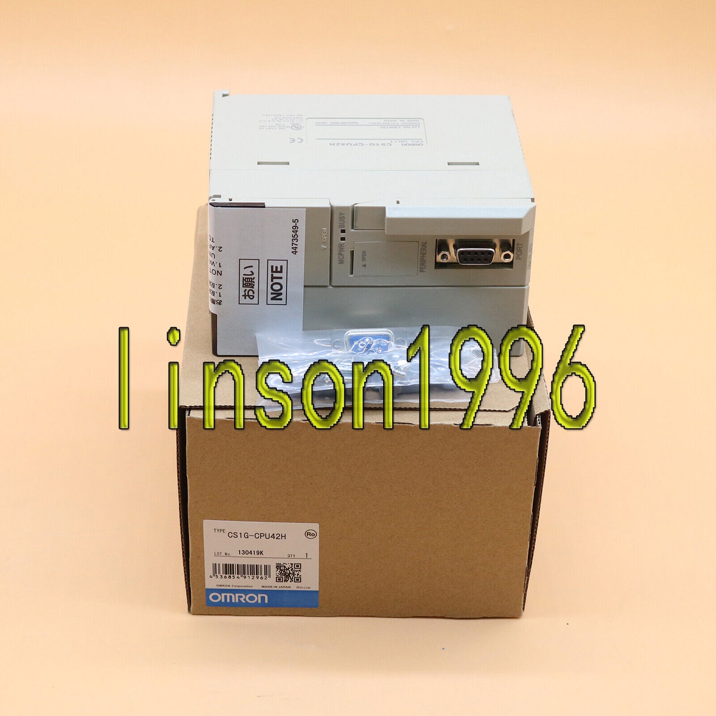 OMRON CS1G-CPU42H Replacement CPU Unit CS1G CPU42H - OMRON
