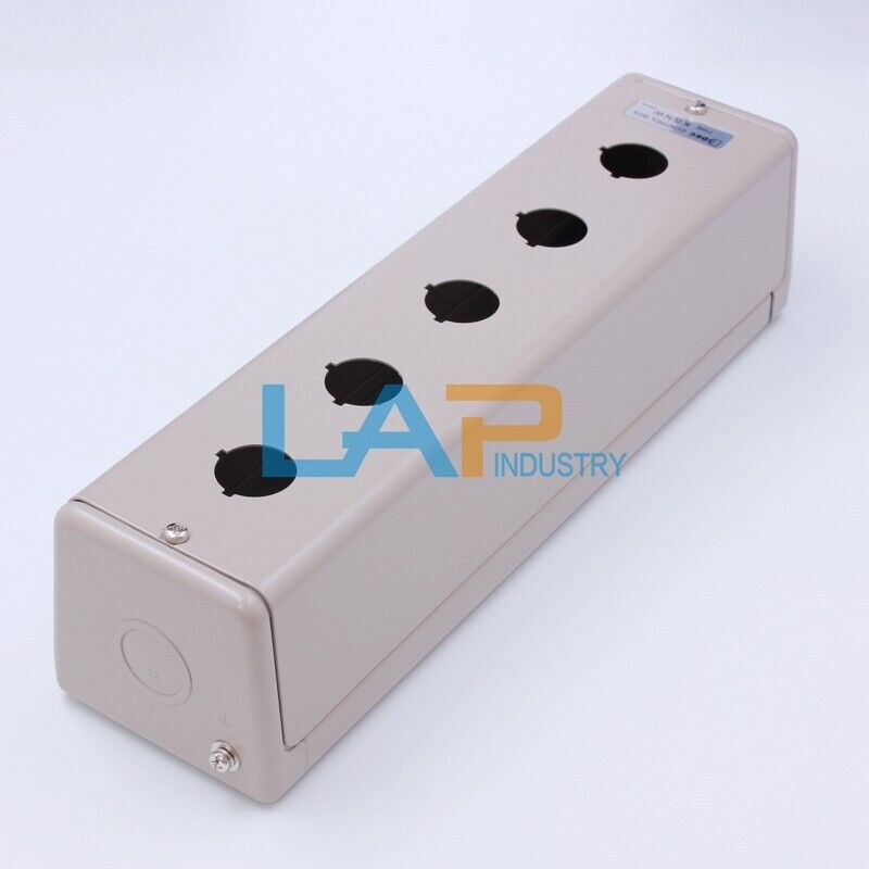 Idec 22mm 5-Hole Button Box KGNW515Y - New Component - IDEC
