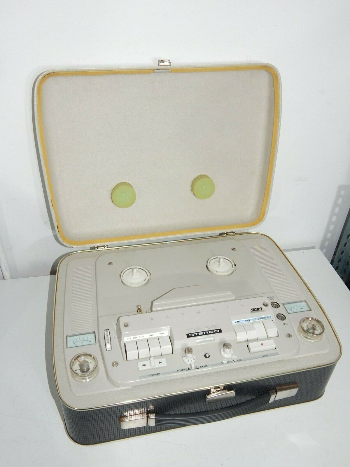 Used GRUNDIG Stereo Luggage Tape Recorders TK46 - GRUNDIG