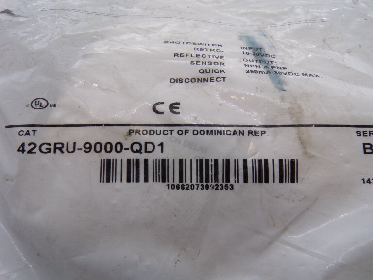 Allen Bradley 42GRU-9000-QD1 Sensor - ALLEN BRADLEY