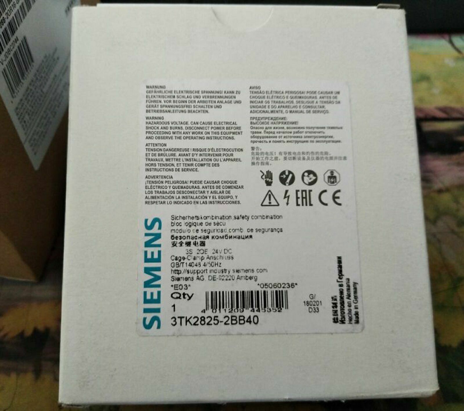 new  1PC Siemens 3TK2825-2BB40 In Box 3TK28252BB40 ping