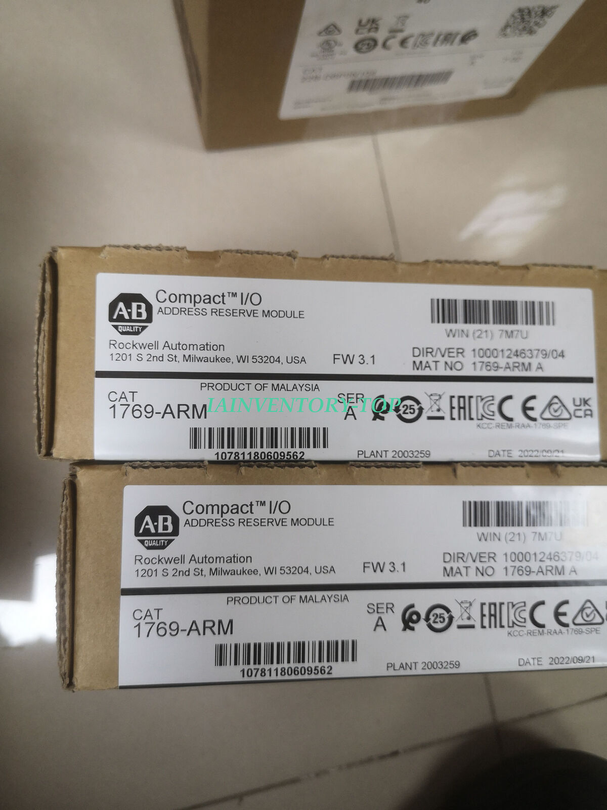 NEW SEALED 1769ARM Allen-Bradley Address Reserve Module - ALLEN-BRADLEY