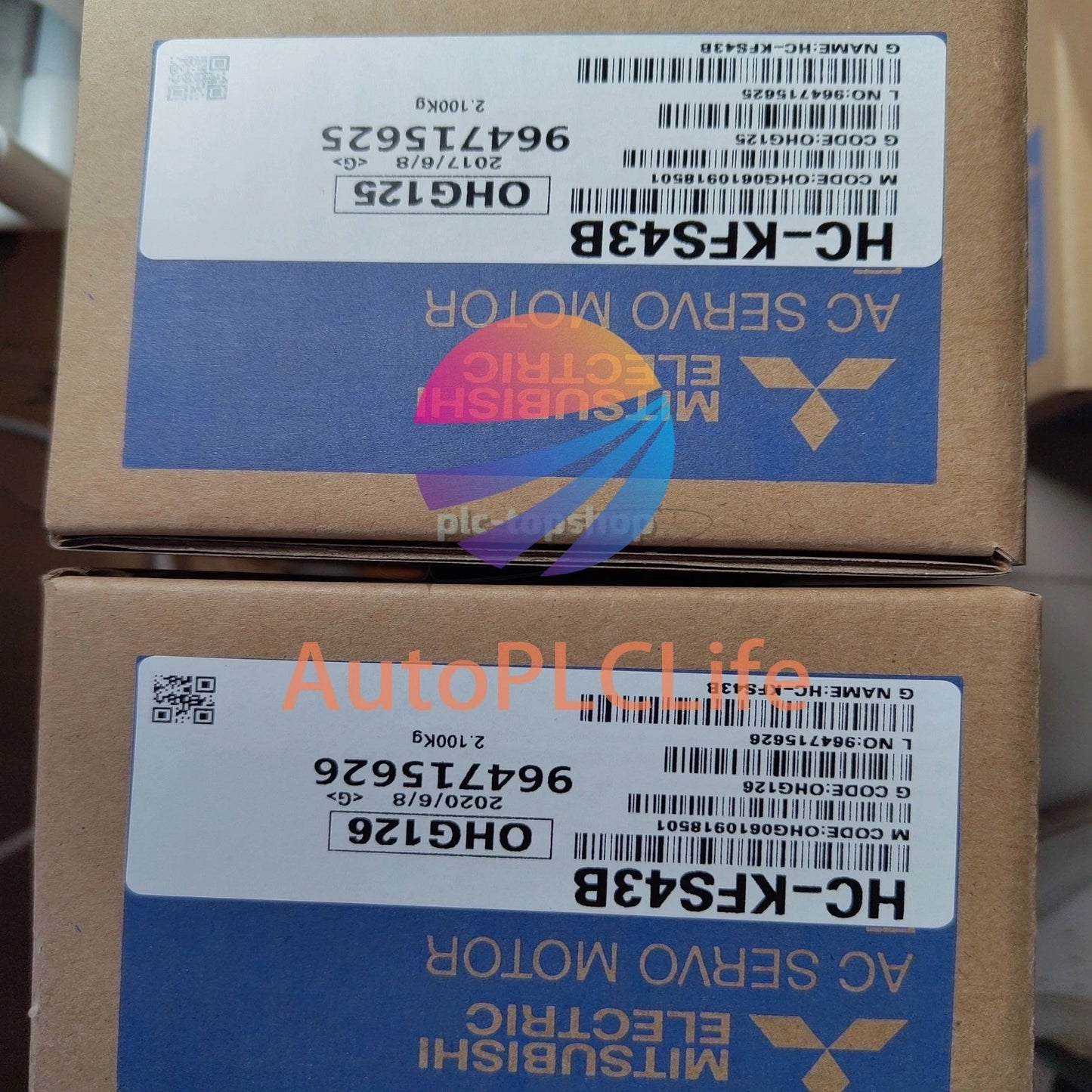 1PCS Mitsubishi HC-KFS43B Servo Motor