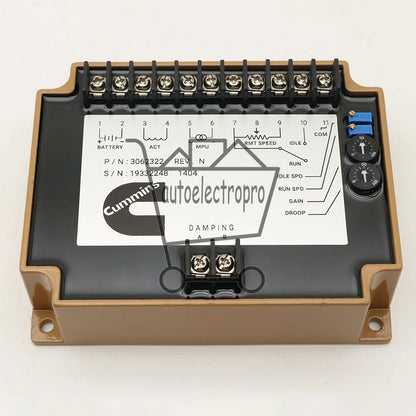 1PCS CUMMINS 3062322 Speed Controller