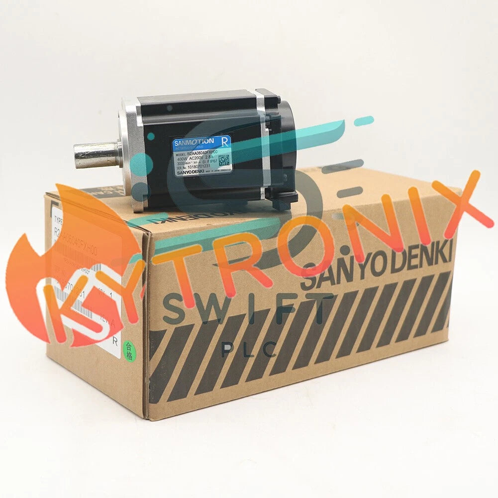 1PCS For SANYO R2AA06040FXH00 400W AC220V Servo Motor