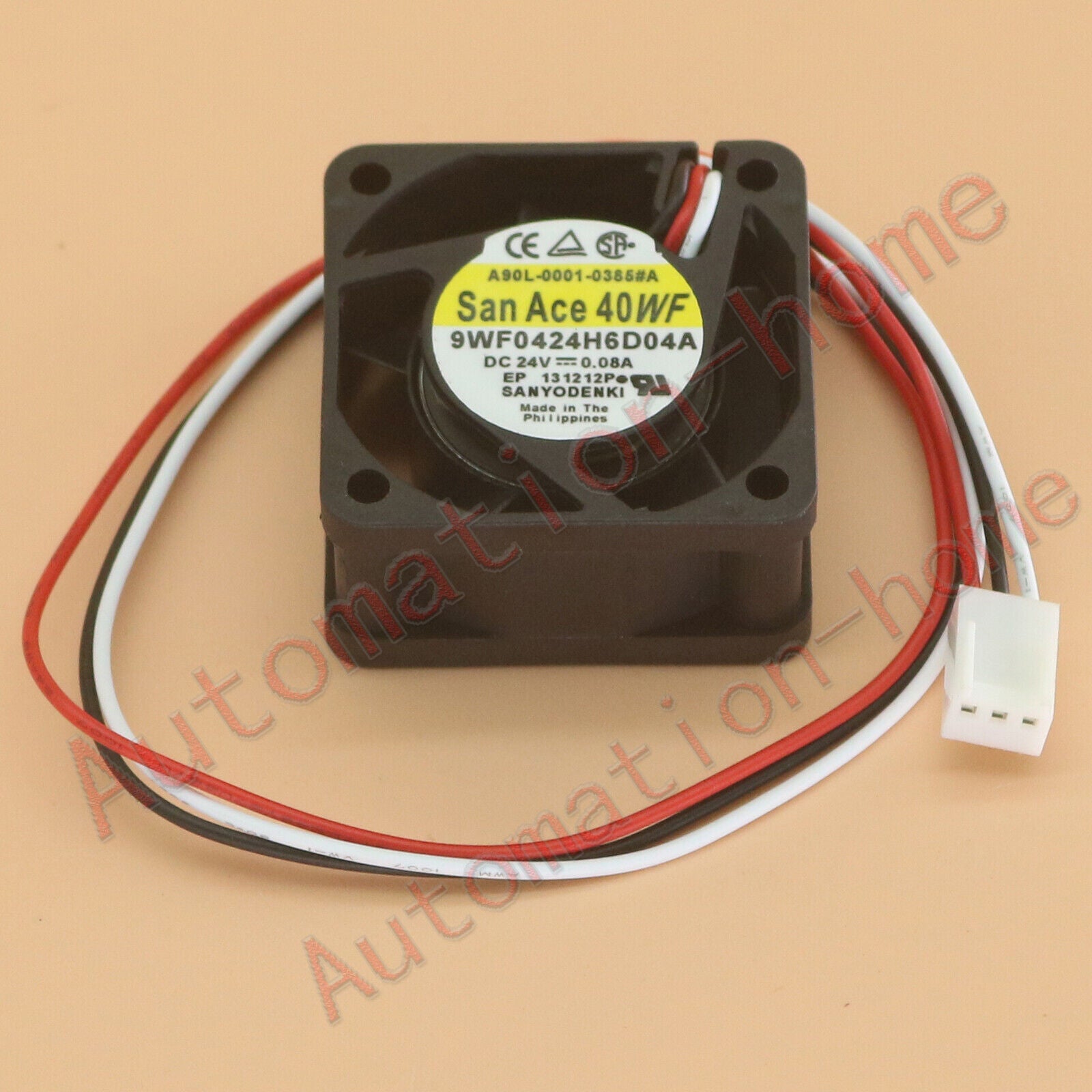 Sanyo A90L-0001-0385 DC24V 0.08A 3-Wire Cooling - SANYO
