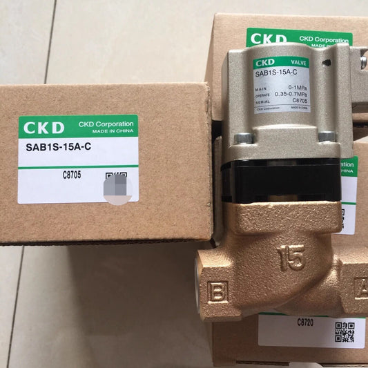1pcs  CKD Pneumatic Control Valve SAB1S-15A-C